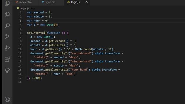 Creating a Basic Analog Clock with Angular смотреть онлайн
