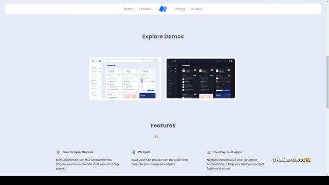 Neptune - Multi-Purpose Bootstrap 5 Admin Dashboard Template 10 admin смотреть онлайн