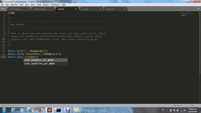 Laravel 5.7 Part-5 - Insert,Update,Delete Using Model смотреть онлайн
