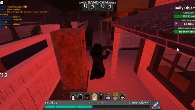 Survive the killer:Malvus the magician game play(Cheater found!) смотреть онлайн