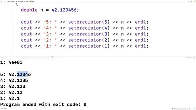 setprecision Stream Manipulator | C++ Tutorial смотреть онлайн