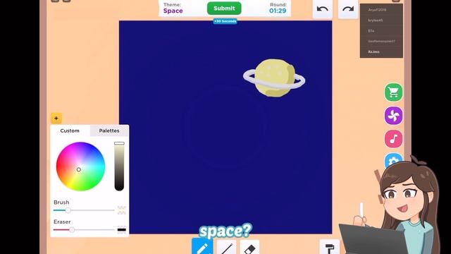 Artist plays Roblox Speed Draw!?Art Challenge смотреть онлайн