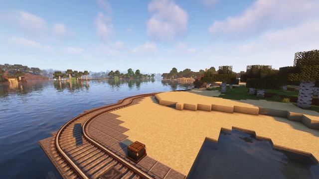 Как сделать рельсы? Как играть в Craete с Optifine? Как гудеть на поезде? Ответы на вопросы! смотреть онлайн