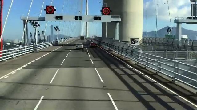 Bus from Hong Kong Airport to Causeway bay : Double Deck bus смотреть онлайн