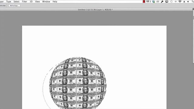 Photoshop Tutorial – Fun With Define Pattern and The Spherize Filter (part 2 of 3). смотреть онлайн