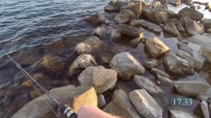 Чёрное море, рокфишинг, морская рыбалка с берега на спиннинг