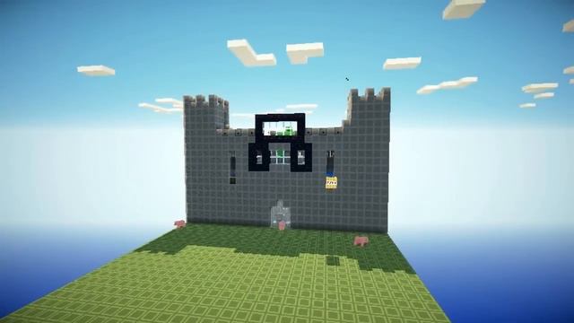 Minecraft mini games - Castle siege смотреть онлайн