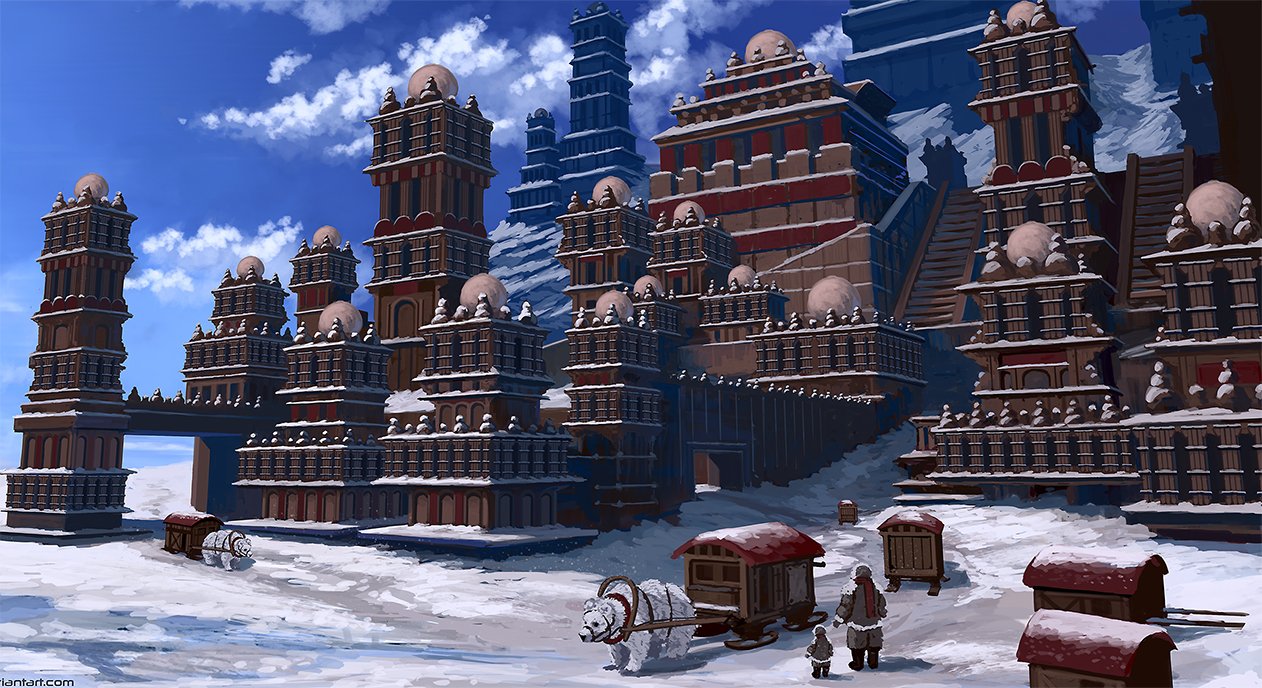 Заснеженный город смотреть онлайн