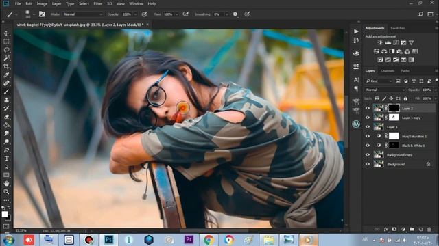 Processing images using the presets Camera Raw filter смотреть онлайн