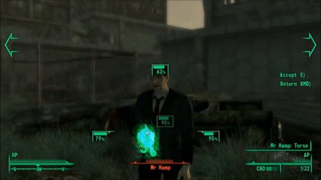 Fallout 3 PC Playthrough pt17: Mr. Hamp's Frickin' Alien Blaster! смотреть онлайн