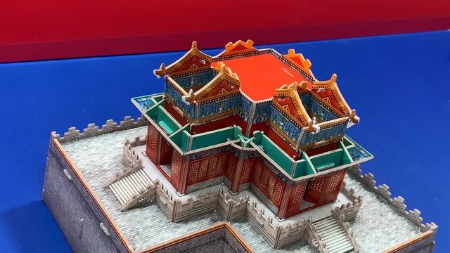 DIY Craft Instruction 3D Puzzle Cubicfun THE CORNER TOWER смотреть онлайн
