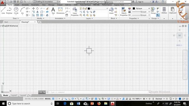 How to start AutoCAD & interface part-1 смотреть онлайн