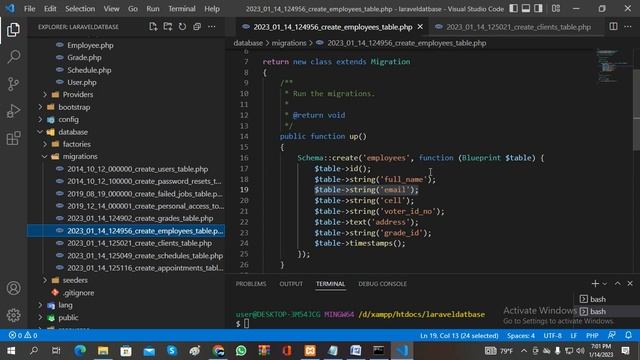02# Laravel Database Laravel Migration Column Add | Laravel Model Bangla Tutorial | Databse Project смотреть онлайн