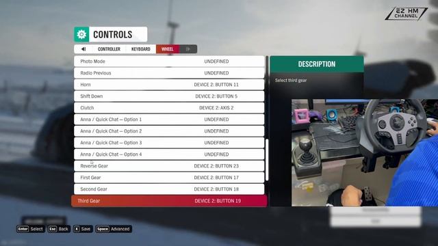 PXN V9 Steering wheel + Forza Horizon 4 (Remap/setting/setup connection) смотреть онлайн