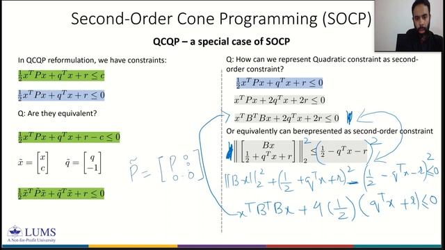 EE563 Convex Optimization - Second-Order Cone Programming смотреть онлайн