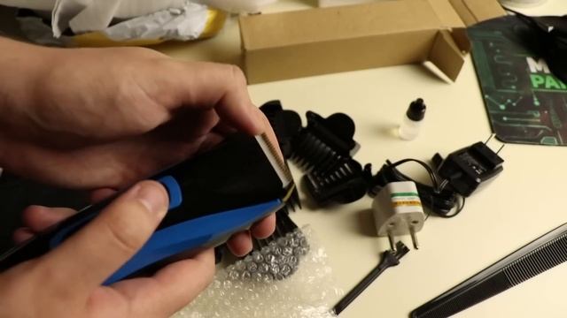 ШОК 18+ бичеблогер обкрамсался наглухо в прямом эфире! Машинка для стрижки RIWA RE-750A с TomTop!