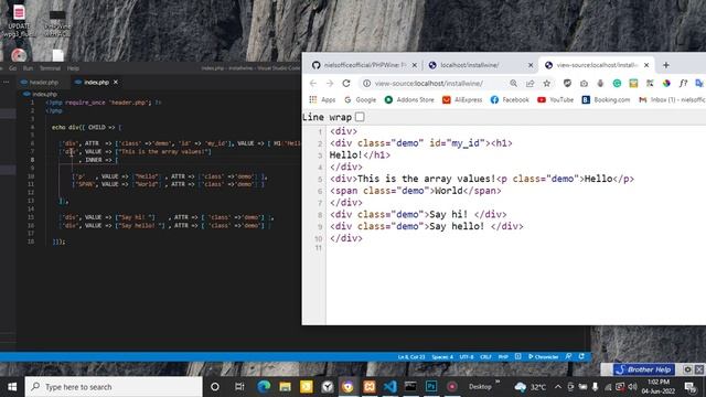 PHPWine Merge and Array Child Element HTML v1.4 смотреть онлайн