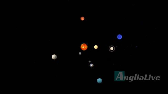 ? Solar system. Rotation of the planets, advancement in space. Video graphics*AngliaLive* смотреть онлайн