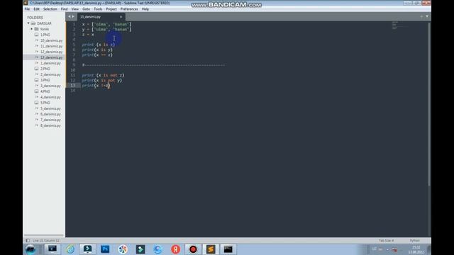 python dasturlash tili 13-dars (operatorlar(2-qism)) смотреть онлайн