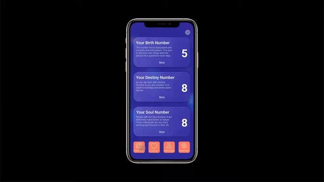 Numerology App UI Design using FIGMA смотреть онлайн