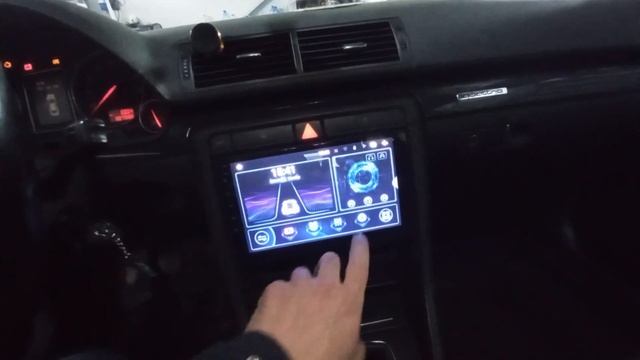 Audi A4 B6 1 Din To 2 Din Console & Android 9" Navigation смотреть онлайн