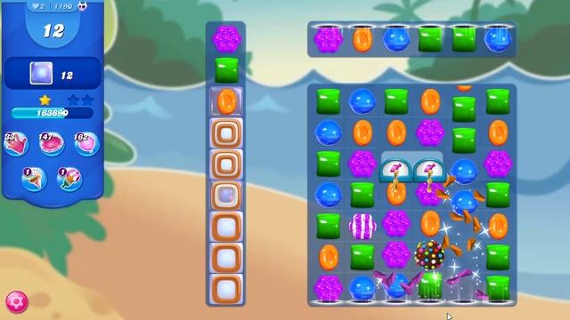 Candy Crush Saga Level 1190 NO BOOSTERS смотреть онлайн