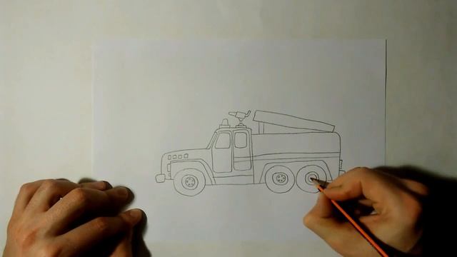 Учимся рисовать #7. Полицейская машина. Скорая помощь. Пожарная машина. Полицейский джип. смотреть онлайн