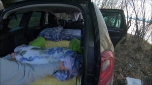 СПАЛЬНОЕ МЕСТО в рено Duster SLEEPING PLACE in Renault Duster