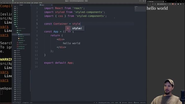 Styled Components Is the Only Way To Do CSS смотреть онлайн