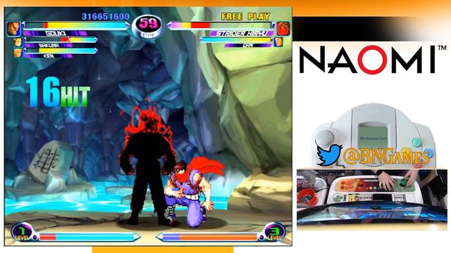 Marvel vs. Capcom 2 (Sega Naomi) - Arcade Candy смотреть онлайн