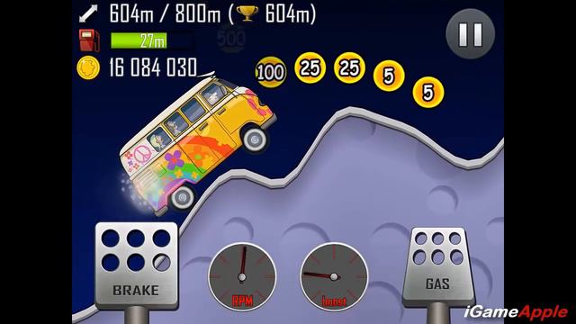 Hill Climb Racing iPad Gameplay HD #10 смотреть онлайн