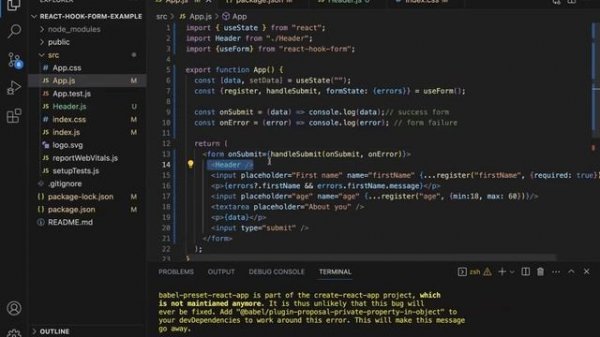 Form Validation With React Hook Form | Painless form validation | React Hook Form Tutorials |