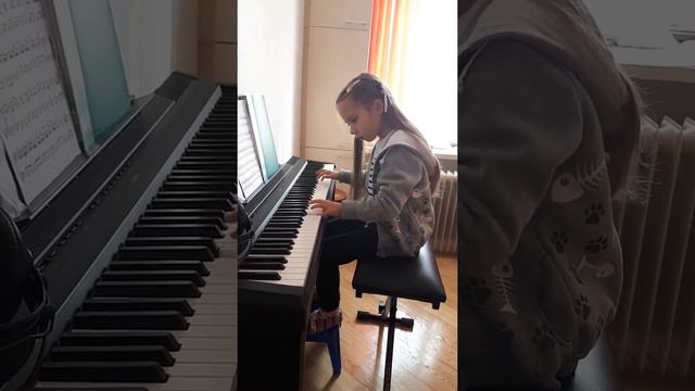 К. Черни-Гермер этюд #6 исполняет Крень Анастасия домашнее видео смотреть онлайн