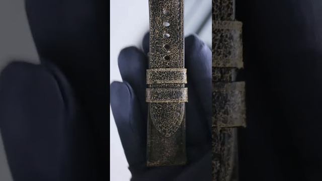 Ремешок из винтажной кожи теленка для часов Panerai. смотреть онлайн