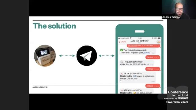 Andrea Telatin - Control a remote machine from your mobile, with Telegram! - Lightning Talks - Day смотреть онлайн