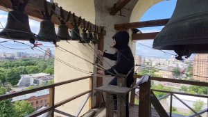 Дмитрий Меньков, колокольный звон на фестивале "Троицкие колокола», Троицкий храм