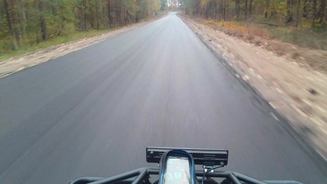 Замер максимальной скорости квадроцикла Zongshen Tundra Lux 4x4 2023 (Grizzly 300cc 4WD) смотреть онлайн