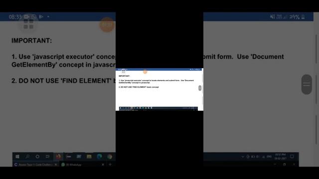Xpath Workwith javascript executor 2 alternative смотреть онлайн
