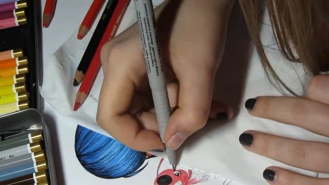 Miraculum: Ladybug/Marinette ~ SPEEDdrawing смотреть онлайн