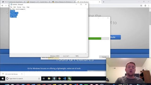Python Installation in Windows 10 | Software Dev Environment Setup смотреть онлайн
