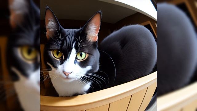 Самые милые, красивые котики, созданные нейросетью! Часть 1 #beauty #нейросеть #cat #cats #beautifu