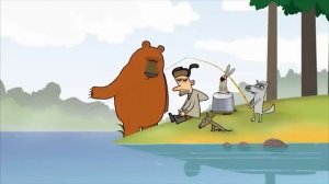 Fishing - funny cartoons || Log Jam series