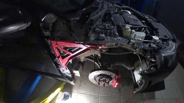 Крылья Evo X Charge Speed на Lancer X. Примерка смотреть онлайн