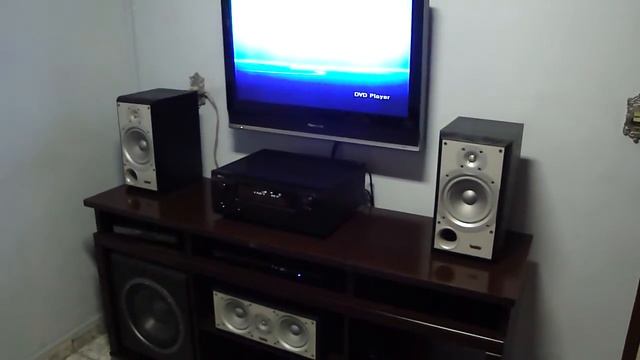 MEU CINEMA, HOME THEATHER, DENON, INFINITY PRIMUS P162, PC250 E SUBWOOFER JBL ES250P - NERVOSO смотреть онлайн
