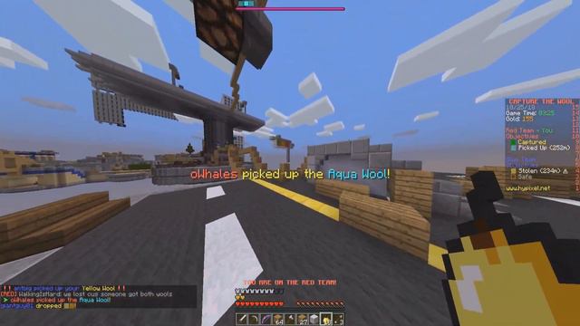 АИД И ПОЗЗИ КРАДУТ ШЕРСТЬ! Minecraft CaptureTheWool смотреть онлайн