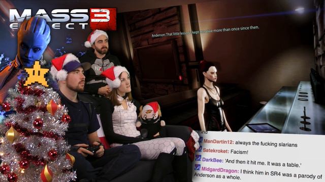 Mass Effect Christmas Citadel DLC Reunion Special! смотреть онлайн