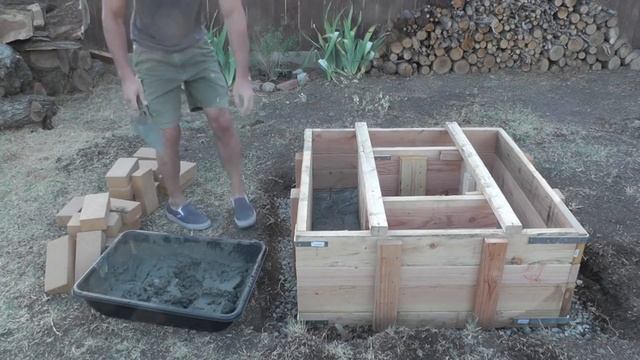 How to make an outdoor concrete fire pit смотреть онлайн