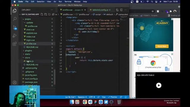 4# Create Dating App (Vue Js Capacitor) | Nuxt Js, Laravel, Socket IO смотреть онлайн