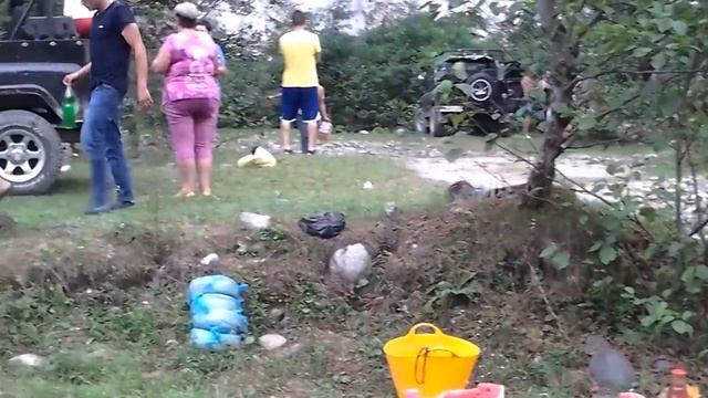 Экскурсия в Кодорское ущелье. Шакуранский водопад. 2015 г. Видео 162 смотреть онлайн