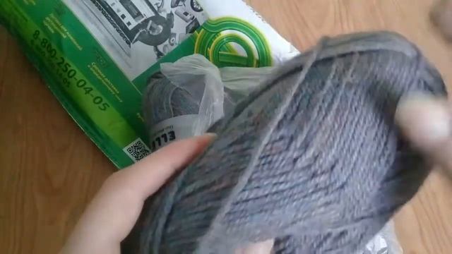 Покупка пряжи ? Распаковываем ?